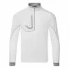 Galvingreen Galvin Green Daxton Insula Golf Pullover 2 Galvingreen Galvin Green Daxton Insula Golf Pullover -Golf Shoes Sales Store Galvin Green SS22 Daxton Insula Half Zip Pullover G124201 Code SWGAL350 M White Cool Grey Sharkskin Front