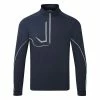 Galvingreen Galvin Green Daxton Insula Golf Pullover 2 Galvingreen Galvin Green Daxton Insula Golf Pullover -Golf Shoes Sales Store Galvin Green SS22 Daxton Insula Half Zip Pullover G124231 Code SWGAL353 M Navy Ensign Blue White Front