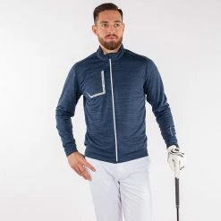 Galvingreen Galvin Green Dennis Insula Golf Jacket -Golf Shoes Sales Store Galvin Green SS22 Dennis Insula Full Zip Jacket G125130 Code SWGAL360 M Navy White Model 1