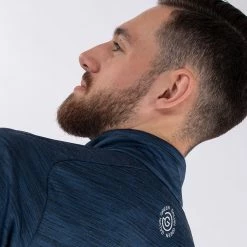 Galvingreen Galvin Green Dennis Insula Golf Jacket -Golf Shoes Sales Store Galvin Green SS22 Dennis Insula Full Zip Jacket G125130 Code SWGAL360 M Navy White Model 2
