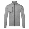 Galvingreen Galvin Green Dennis Insula Golf Jacket -Golf Shoes Sales Store Galvin Green SS22 Dennis Insula Full Zip Jacket G125170 Code SWGAL361 M Light Grey Front