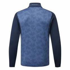 Galvingreen Galvin Green Dason Insula Golf Jacket 7 Galvingreen Galvin Green Dason Insula Golf Jacket -Golf Shoes Sales Store Galvin Green SS22 Dason Insula Full Zip Jacket G134003 SWGAL376 S Ensign blue Navy Back
