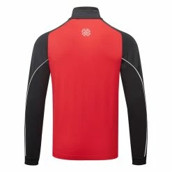 Galvingreen Galvin Green Daxton Insula Golf Pullover 7 Galvingreen Galvin Green Daxton Insula Golf Pullover -Golf Shoes Sales Store Galvin Green SS23 Daxton 1 4 Zip Sweater G124227 SWGAL383 S Red Forged Iron White Back