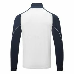 Galvingreen Galvin Green Daxton Insula Golf Pullover 7 Galvingreen Galvin Green Daxton Insula Golf Pullover -Golf Shoes Sales Store Galvin Green SS23 Daxton 1 4 Zip Sweater G124237 SWGAL384 S Navy Cool Grey White Back