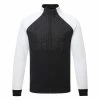 Galvingreen Galvin Green Dexter Insula Golf Jacket 1 Galvingreen Galvin Green Dexter Insula Golf Jacket -Golf Shoes Sales Store Galvin Green SS23 Dexter Full Zip Jacket G134107 SWGAL381 S Black White Front