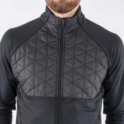 Galvingreen Galvin Green Dexter Insula Golf Jacket -Golf Shoes Sales Store Galvin Green Dexter Full Zip Golf Jacket Black G134177 SWGAL368 Model 2