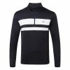 Jlindeberg J.Lindeberg Bran 1/4 Zip Golf Sweater -Golf Shoes Sales Store J.Lindeberg SS22 Bran 1 4 Zip Golf Sweater GMJS06479 6855 Code SWLIN073 JL Navy Front