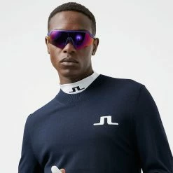 Jlindeberg J.Lindeberg Gus Golf Sweater 12 Jlindeberg J.Lindeberg Gus Golf Sweater -Golf Shoes Sales Store J.Lindeberg SS22 Gus Golf Sweater GMKW05753 6855 Code SWLIN060 M JL Navy White Model 2
