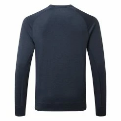 Jlindeberg J.Lindeberg Kent Crew Golf Sweater 7 Jlindeberg J.Lindeberg Kent Crew Golf Sweater -Golf Shoes Sales Store J.Lindeberg SS22 Kent Golf Crew GMJS05634 6881 Code SWLIN058 M Navy Melange JL Navy Back