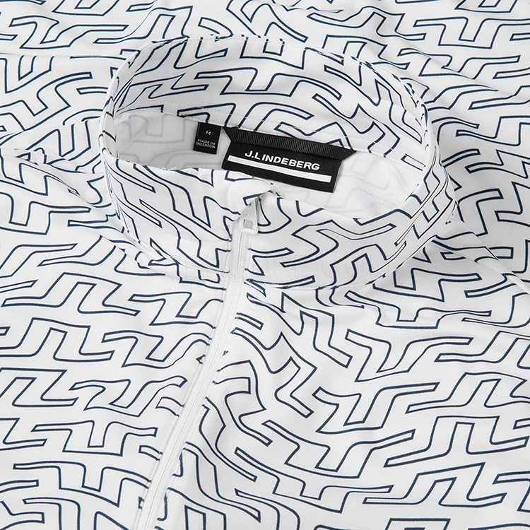 Jlindeberg J.Lindeberg Luke Print 1/2 Zip Golf Sweater 4 Jlindeberg J.Lindeberg Luke Print 1/2 Zip Golf Sweater - Image 2