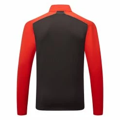 Jlindeberg J.Lindeberg Terry 1/4 Zip Golf Sweater 7 Jlindeberg J.Lindeberg Terry 1/4 Zip Golf Sweater -Golf Shoes Sales Store J.Lindeberg SS23 Terry Mid Layer AMJS07868 G135 SWLIN109 FieryRedJLNavy Back