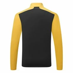 Jlindeberg J.Lindeberg Terry 1/4 Zip Golf Sweater 7 Jlindeberg J.Lindeberg Terry 1/4 Zip Golf Sweater -Golf Shoes Sales Store J.Lindeberg SS23 Terry Mid Layer AMJS07868 I040 SWLIN108 CitrusJL NavyWhite Back