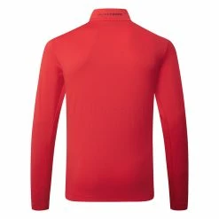 Jlindeberg J.Lindeberg Luke 1/2 Zip Golf Sweater 7 Jlindeberg J.Lindeberg Luke 1/2 Zip Golf Sweater -Golf Shoes Sales Store J.Lindeberg AMJS06731 G131 M Luke Half Zip Mid Layer SWLIN076 Barbados Cherry Back
