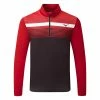 Mizuno Quick Dry Breeze Elite ST 1/4 Zip Golf Sweater 2 Mizuno Quick Dry Breeze Elite ST 1/4 Zip Golf Sweater -Golf Shoes Sales Store Mizuno SS22 Breeze Elite ST 1 4 Zip Sweater 52GC2002 62 Code SWMIZ044 M Red Front