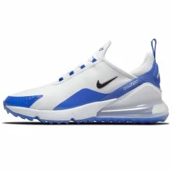 Nike Air Max 270G Golf Shoes -Golf Shoes Sales Store Nike Air Max 270 G Golf Shoes White Racer Blue Pure Platinum 3