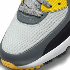 Nike Air Max 90G Golf Shoes 12 Nike Air Max 90G Golf Shoes -Golf Shoes Sales Store Nike Air Max 90 G Golf Shoes Smoke Grey Yellow 5