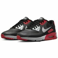 Nike Air Max 90G Golf Shoes -Golf Shoes Sales Store Nike Air Max 90 G Shoes Black Infrared Iron Grey 3