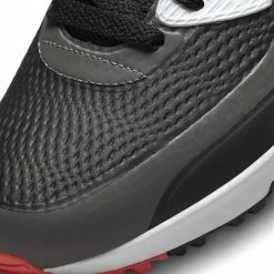Nike Air Max 90G Golf Shoes -Golf Shoes Sales Store Nike Air Max 90 G Shoes Black Infrared Iron Grey 6