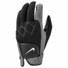 Nike All Weather Golf Glove Black/White (Pair Pack) -Golf Shoes Sales Store Nike All Weather Golf Glove Black White 1