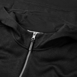 Nike Dry 1/2 Zip Golf Hoodie -Golf Shoes Sales Store Nike Dry 1 2 Zip Golf Hoodie Black DN1906 010 SWNIK253 Detail
