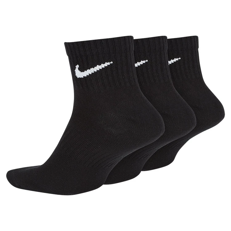 Nike Everyday Lightweight Ankle Golf Socks (3 Pack) 3 Nike Everyday Lightweight Ankle Golf Socks (3 Pack)