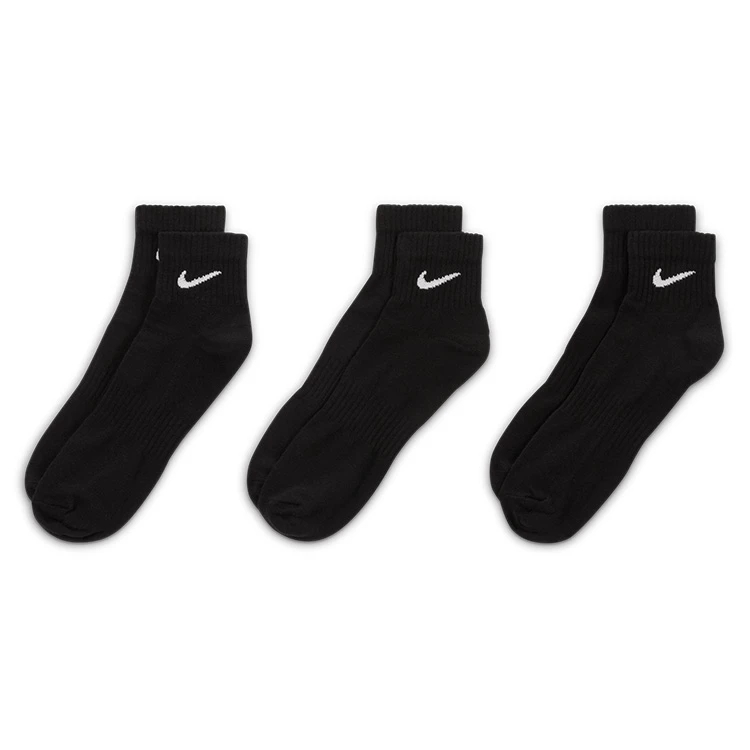 Nike Everyday Lightweight Ankle Golf Socks (3 Pack) 4 Nike Everyday Lightweight Ankle Golf Socks (3 Pack) - Image 2