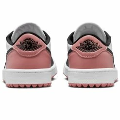 Nike Air Jordan 1 Low G Golf Shoes 14 Nike Air Jordan 1 Low G Golf Shoes -Golf Shoes Sales Store Nike Golf Air Jordan 1 Low G Golf Shoes White Black Rust Pink 5