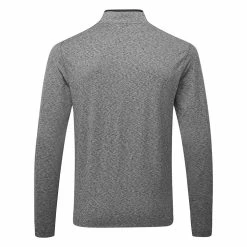 Nike Dry Victory Heather 1/2 Zip Golf Sweater 10 Nike Dry Victory Heather 1/2 Zip Golf Sweater -Golf Shoes Sales Store Nike SS22 Victory Heather 1 2 Zip Golf Sweater Black Black White DH1261 010 SWNIK247 M Back