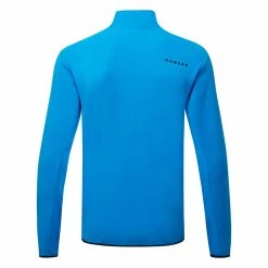 Oakley Maple Ridge 1/2 Zip Fleece Golf Pullover -Golf Shoes Sales Store Oakley SS22 Maple Ridge 1 2 Zip Fleece Sweater FOA403801 9NB Code SWOAK095 M Nuclear Blue Back