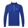 Oscarjacobson Oscar Jacobson Trent Tour 1/2 Zip Golf Sweater -Golf Shoes Sales Store Oscar Jacobson AW22 Trent Tour Sweater OJTOP0021 SWOSC210 S Electric Front
