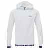 Oscarjacobson Oscar Jacobson Travis Golf Hoodie 1 Oscarjacobson Oscar Jacobson Travis Golf Hoodie -Golf Shoes Sales Store Oscar Jacobson SS22 Travis Midlayer Hoodie OJTOP0044 Code SWOSC201 M White Navy Front