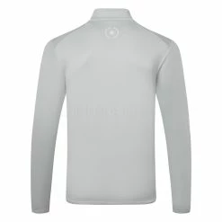 Ping Elevation 1/2 Zip Golf Sweater -Golf Shoes Sales Store Ping SS23 Elevation 1 4 Zip Sweater P03579 PG45 SWPIN170 Pearl Grey Back