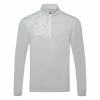 Ping Elevation 1/2 Zip Golf Sweater 1 Ping Elevation 1/2 Zip Golf Sweater -Golf Shoes Sales Store Ping SS23 Elevation 1 4 Zip Sweater P03579 PG45 SWPIN170 Pearl Grey Front