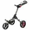 PowaKaddy Micra Golf Push Trolley -Golf Shoes Sales Store PowaKaddy Micra Golf Push Trolley Gunmetal Red 1