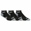 Puma Essential Quarter Cut Golf Socks (3 Pack) 2 Puma Essential Quarter Cut Golf Socks (3 Pack) -Golf Shoes Sales Store Puma Essential Quarter Cut Golf Socks 3 Pairs Black 1