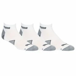Puma Essential Quarter Cut Golf Socks (3 Pack)
