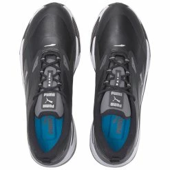 Puma GS Fast Golf Shoes -Golf Shoes Sales Store Puma GS Fast Golf Shoes Black Black Quiet Shade 3