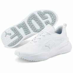 Puma GS Fast Golf Shoes -Golf Shoes Sales Store Puma GS Fast Golf Shoes White White 5