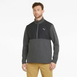 Puma Cloudspun WRMLBL Golf Popover 11 Puma Cloudspun WRMLBL Golf Popover -Golf Shoes Sales Store Puma SS22 Cloudspun WRMLBL Golf Popover Puma Black 537066 01 SWPUM269 Model 1
