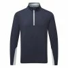 Puma Gamer 1/4 Zip Golf Popover -Golf Shoes Sales Store Puma SS22 Gamer 1 4 Zip Sweater 599127 03 Code SWPUM231 M Navy Blazer Front