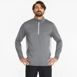 Puma Gamer 1/4 Zip Golf Popover 11 Puma Gamer 1/4 Zip Golf Popover -Golf Shoes Sales Store Puma SS22 Gamer 1 4 Zip Sweater 599127 20 Code SWPUM232 M Quiet Shade model 1