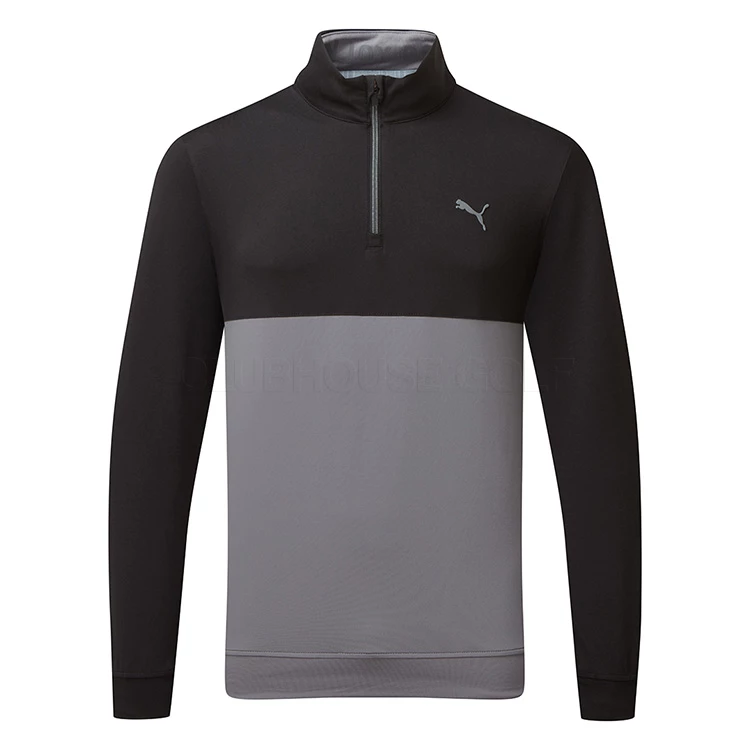 Puma Gamer Colour Block 1/4 Zip Golf Popover 3 Puma Gamer Colour Block 1/4 Zip Golf Popover