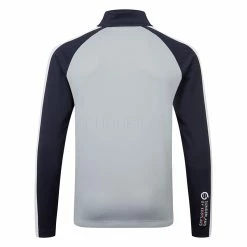 Sunderland Aspen Mid Layer Golf Top 7 Sunderland Aspen Mid Layer Golf Top -Golf Shoes Sales Store Sunderland AW20 Aspen Midlayer Sweater SUNMM39 ASP Code SWSUN023 Silver Navy White back