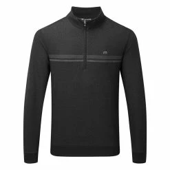 TravisMathew Hot Cocoa 1/2 Zip Golf Sweater