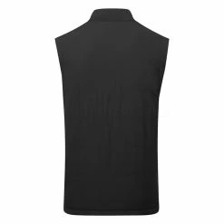 TravisMathew Cold Shoulder Full Zip Golf Vest 6 TravisMathew Cold Shoulder Full Zip Golf Vest -Golf Shoes Sales Store Travis Mathew SS21 Cold Shoulder Sweater Vest 1MT369 0BLK Code SWTRA019 M Black Back