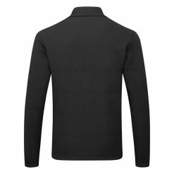 TravisMathew Interlude Full Zip Golf Jacket 10 TravisMathew Interlude Full Zip Golf Jacket -Golf Shoes Sales Store Travis Mathew SS21 Interlude Sweater Jacket 1MT003 0BLK Code SWTRA018 M Black Back