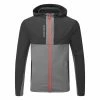 Underarmour Under Armour Storm Daytona Full Zip Hoodie -Golf Shoes Sales Store Under Armour AW22 Storm Daytona Full Zip Sweater 1373412 012 SWUND184 Pitch Gray Black Reflective Front