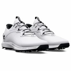Underarmour Under Armour Charged Draw 2 Golf Shoes 8 Underarmour Under Armour Charged Draw 2 Golf Shoes -Golf Shoes Sales Store Under Armour Charged Draw 2 Golf Shoes White White Black 3