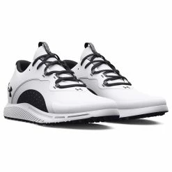 Underarmour Under Armour Charged Draw 2 SL Golf Shoes 8 Underarmour Under Armour Charged Draw 2 SL Golf Shoes -Golf Shoes Sales Store Under Armour Charged Draw 2 SL Golf Shoes White Black Black 3