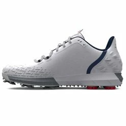 Underarmour Under Armour HOVR Drive 2 Golf Shoes 9 Underarmour Under Armour HOVR Drive 2 Golf Shoes -Golf Shoes Sales Store Under Armour HOVR Drive 2 Golf Shoes White Metallic Silver Academy 3